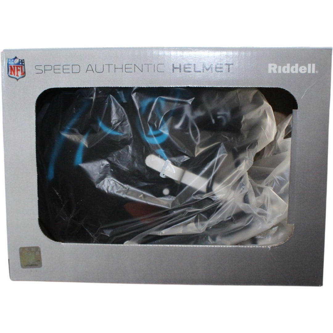 Luke Kuechly Autographed Carolina Panthers Authentic Alt Helmet Beckett W 56881