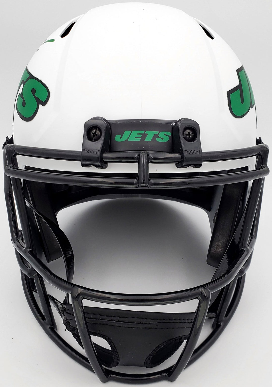 Zach Wilson Auto Jets Lunar Eclipse White Full Size Replica Speed Helmet Beckett