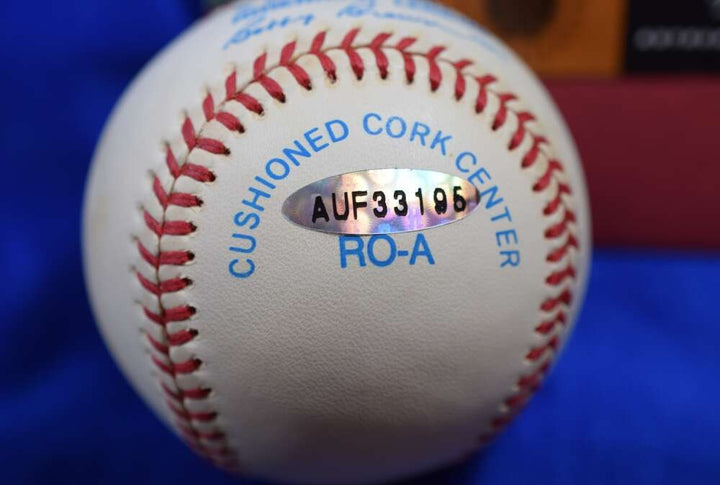 Ted Williams Upper Deck Coa Autograph American League OAL Signed Baseball