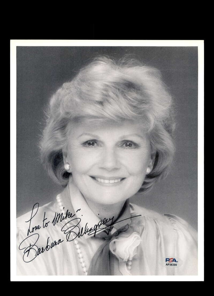 Barbara Billingsley PSA DNA Coa Signed 8x10 Photo Autograph Leave It To Beaver