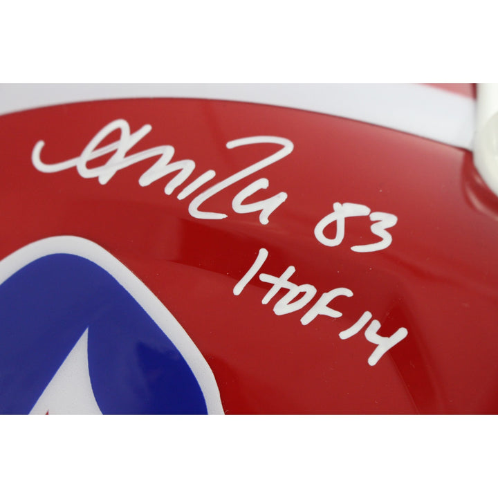 Kelly Thomas Reed Autographed Buffalo Bills Pro Helmet HOF Beckett Witness 50273