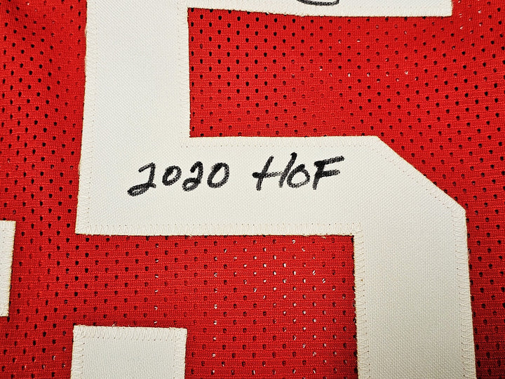 Houston Rockets Rudy Tomjanovich Autographed Signed Red Jersey "2020 HOF" JSA