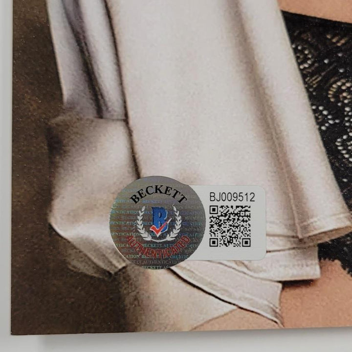 Heidi Klum signed 11x14 photo #2 Sports Illustrated model autograph Beckett BAS