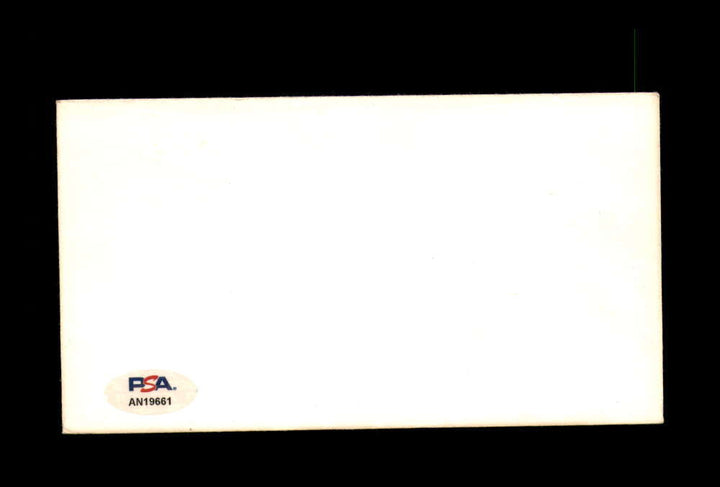 Dick Enberg PSA DNA Signed FDC 1969 First Day Cover Cache Autograph