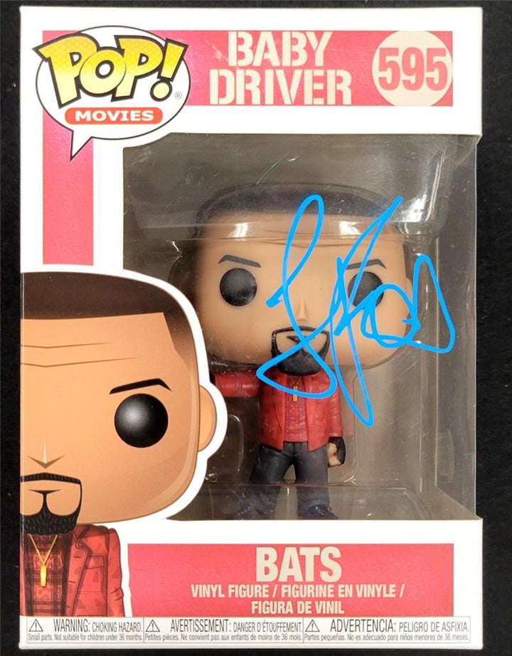 Jamie Foxx signed Bats Funko Pop! Figure 595 autograph Baby Driver ~ Beckett BAS