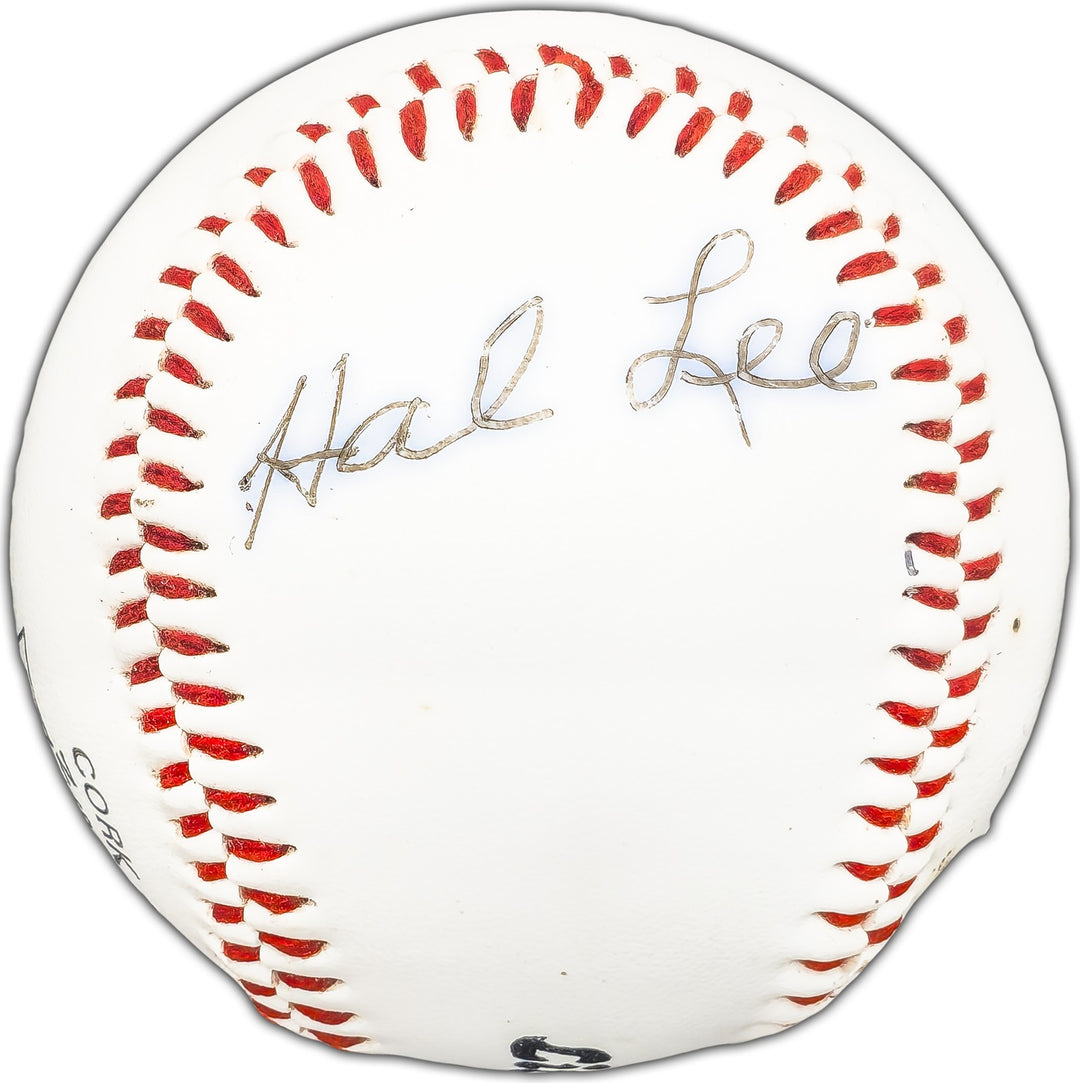 Hal Lee Signed Official Little League Baseball Boston Red Sox Beckett #BK44472