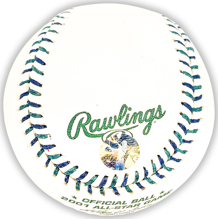 Ichiro Suzuki Auto 2001 All Star Game Logo Baseball Mariners #51 IS Holo
