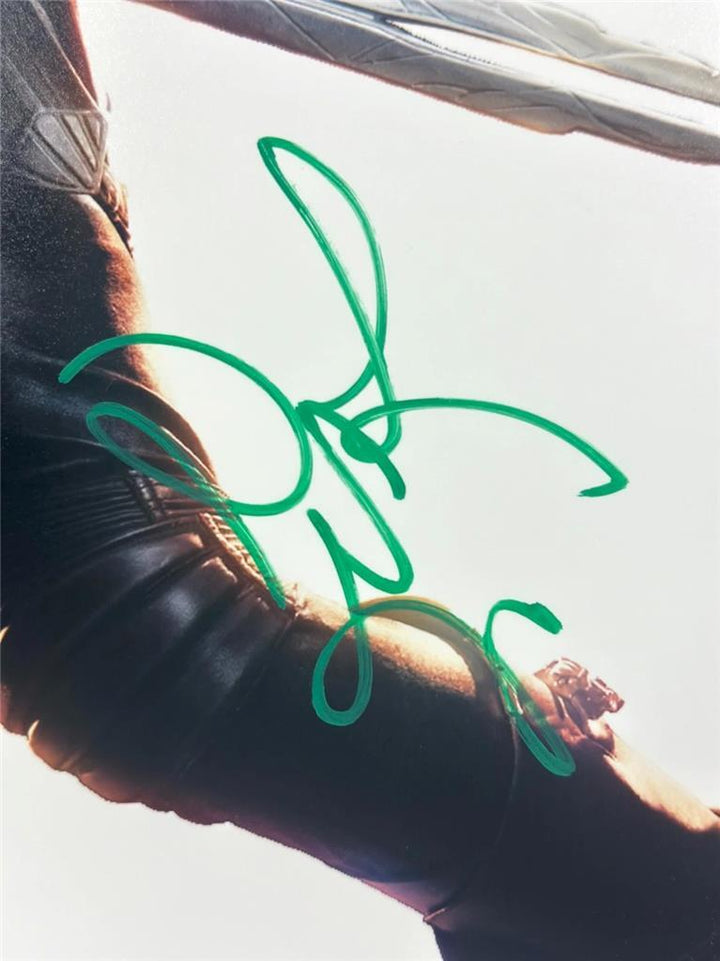 Zoe Saldana signed Marvel Gamora 12x18 photo poster autograph ~ Beckett BAS