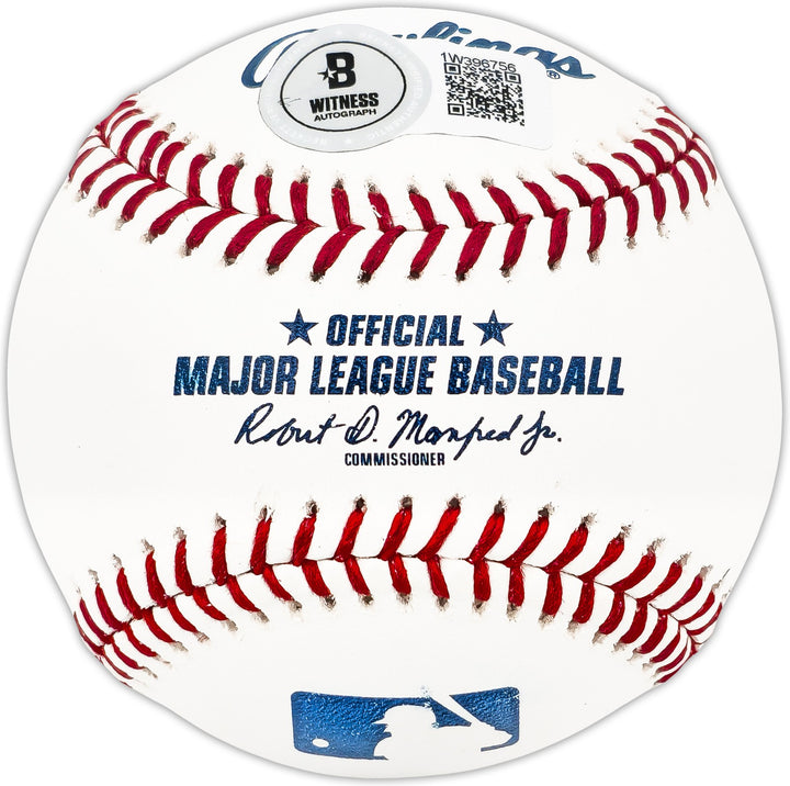 Don Mattingly Signed Official MLB Baseball Yankees "85 AL MVP" Beckett Witness