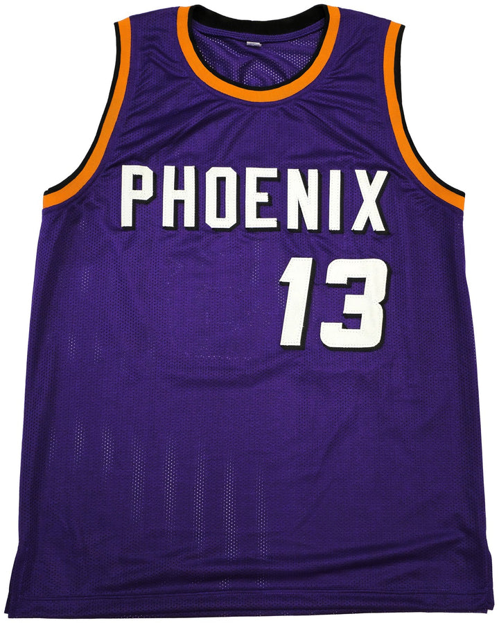Phoenix Suns Steve Nash Signed Purple Jersey Beckett Witness