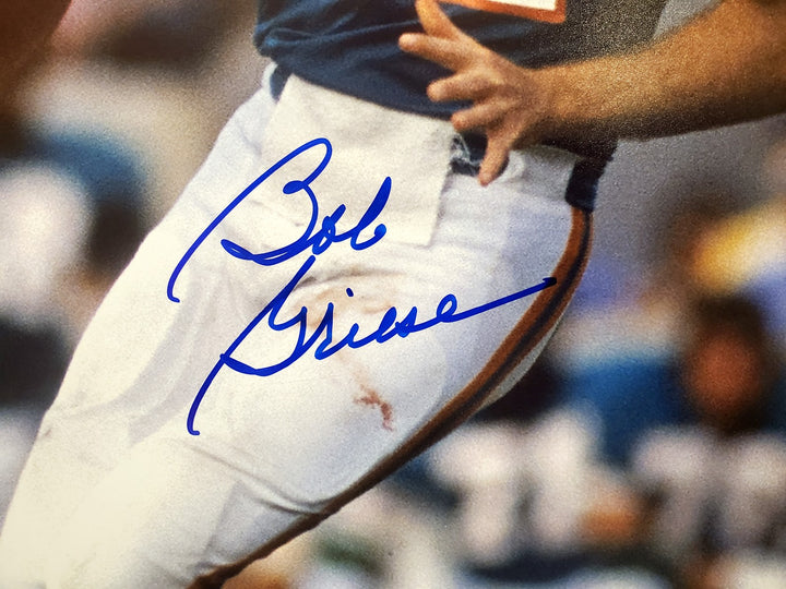 Bob Griese Autographed Signed 16x20 Photo Miami Dolphins Beckett BAS QR