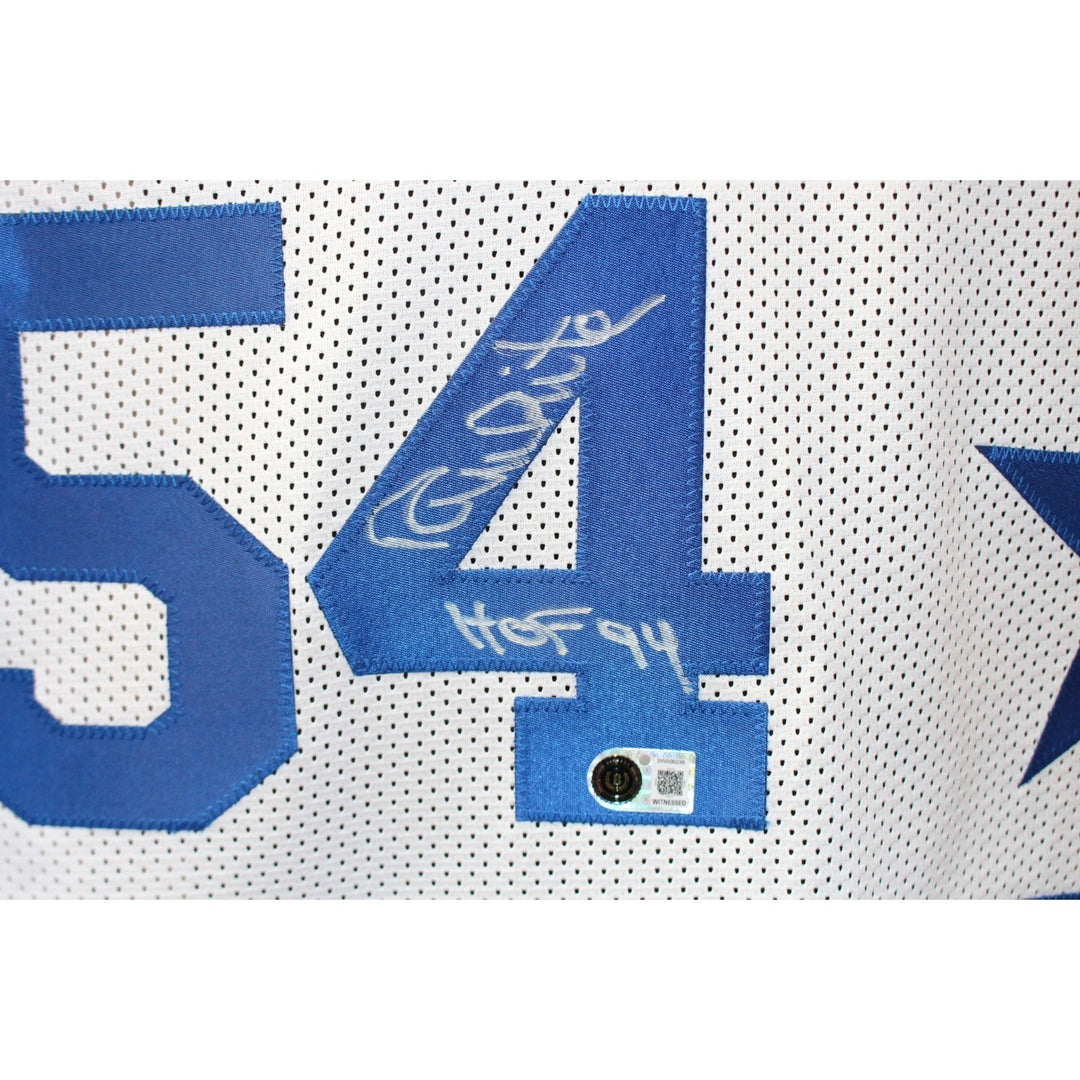 Doomsday II Defense Dutton White Jones Signed Pro Style XL Jersey Beckett 55450