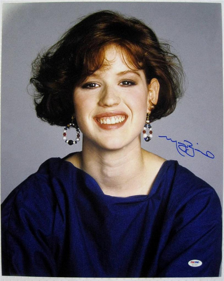 MOLLY RINGWALD Signed 16x20 The Breakfast Club Photo PSA ITP COA Autograph (B)