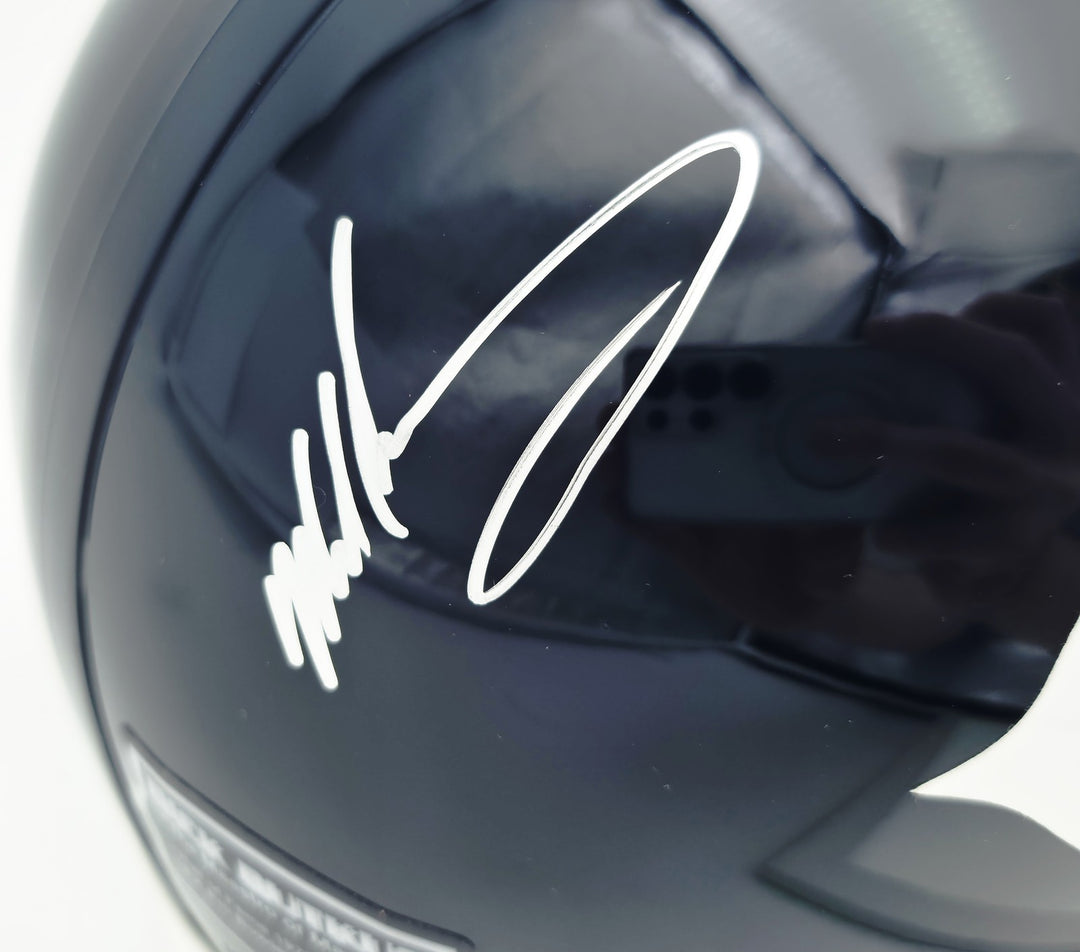 Dick Butkus Mike Singletary Brian Urlacher Auto Bears Blue Full Size Rep Helmet