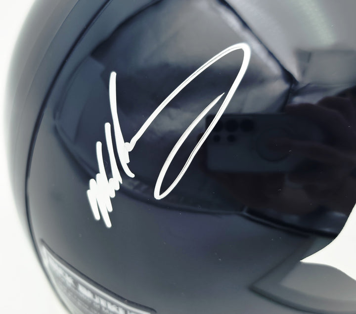 Dick Butkus Mike Singletary Brian Urlacher Auto Bears Blue Full Size Rep Helmet