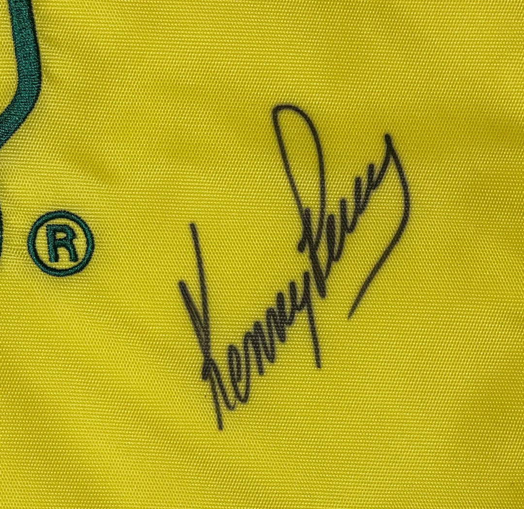 Kenny Perry signed 2009 Masters Embroidered PGA Tour Pin Flag– Beckett Review