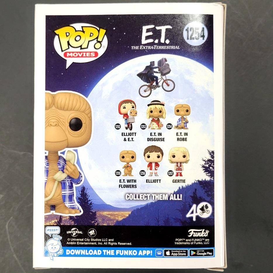 Matthew De Meritt signed "Beer good" E.T. in Robe Funko Pop ~ BAS Witness Holo