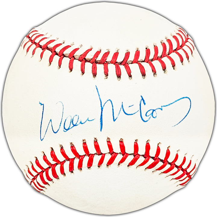Willie McCovey Autographed NL Baseball San Francisco Giants Beckett #BK44454