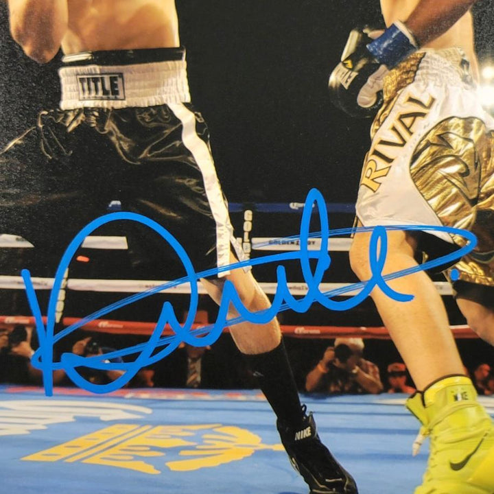 Oscar Duarte signed 8x10 photo boxing autograph (A) ~ Beckett BAS