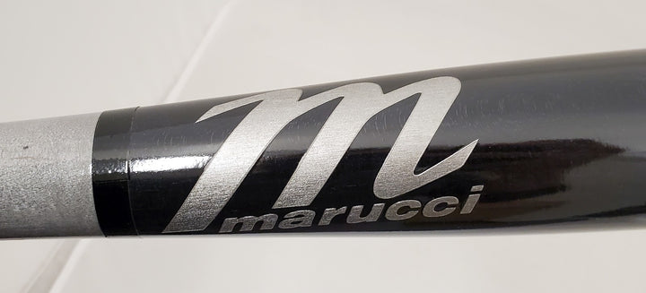 Jarred Kelenic Signed Black Marucci Game Model Bat Atlanta Braves Beckett BAS