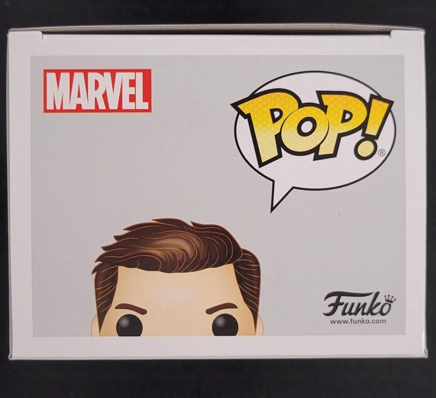 Sebastian Stan signed Winter Soldier Funko Pop! 701 Bucky autograph Beckett BAS