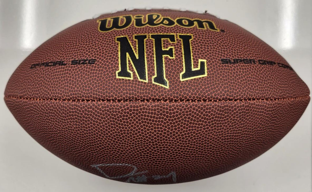 Darrelle Revis signed Wilson NFL Football NY Jets autograph (B) Beckett BAS