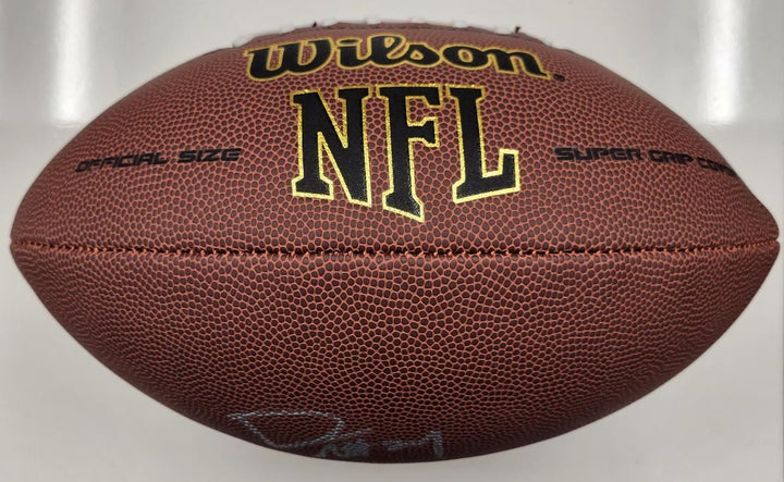 Darrelle Revis signed Wilson NFL Football NY Jets autograph (B) Beckett BAS