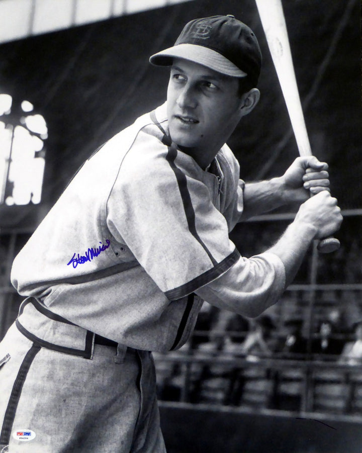 Stan Musial Autographed Signed 16x20 Photo St. Louis Cardinals PSA/DNA