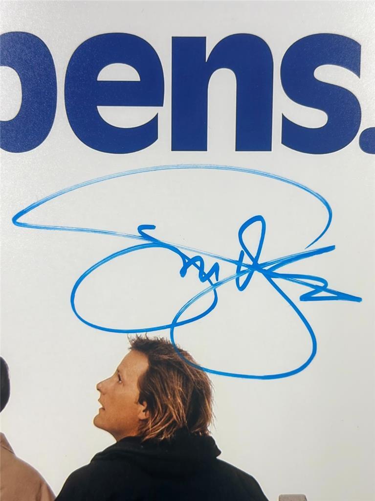 Jeff Daniels signed Dumb and Dumber 11x17 Photo Poster autograph ~ Beckett BAS