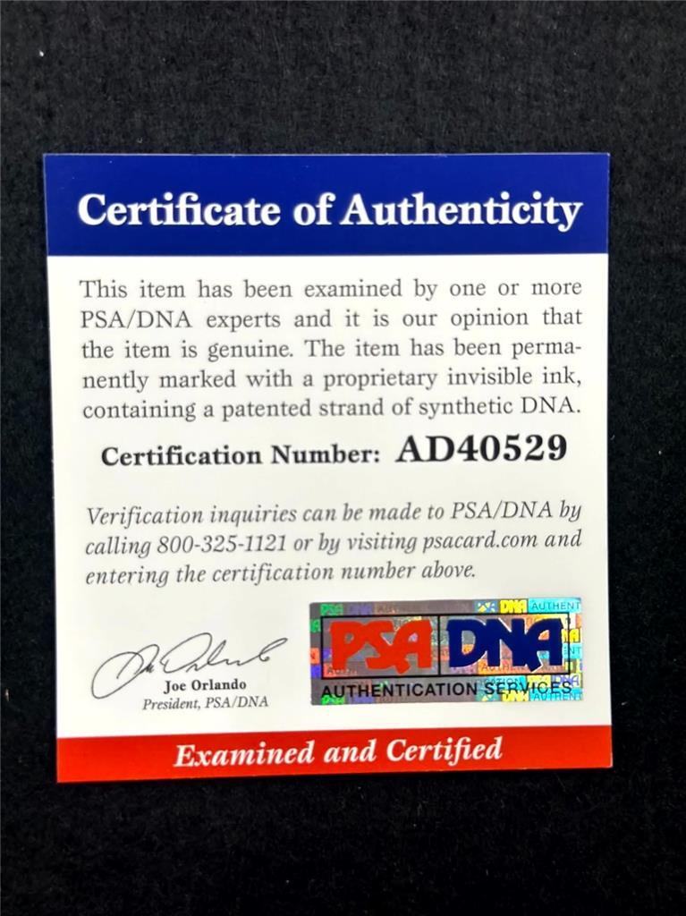 Harmon Killebrew & Torii Hunter signed Twins Metrodome Baseball auto PSA, BAS