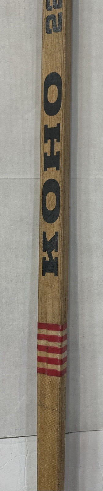 Bobby Nystrom Game Used Koho 221 Custom Pro Model Stick 1977 Islanders CBM COA