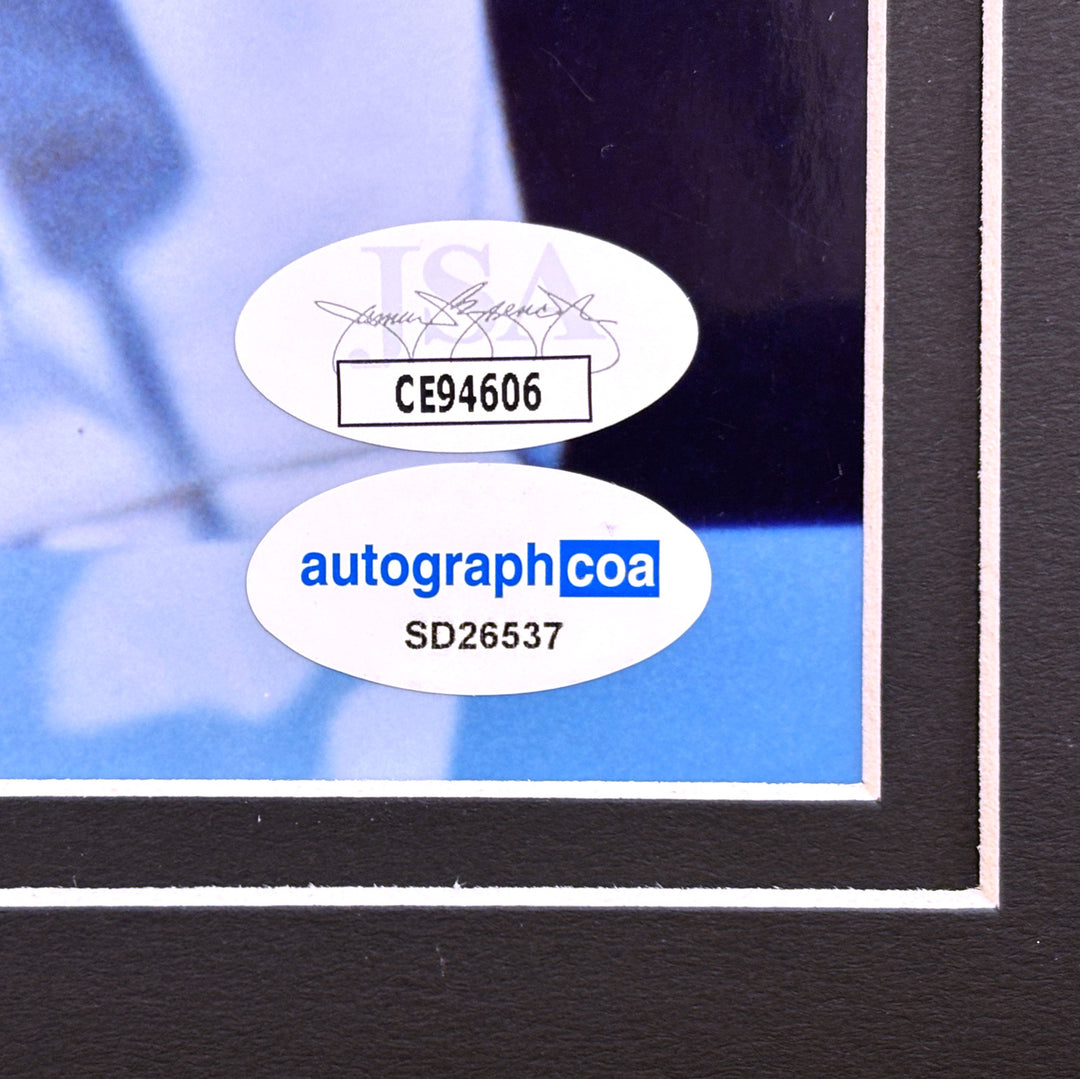Barry Manilow Autographed 8x10 Photo JSA Framed Music Singer Signed