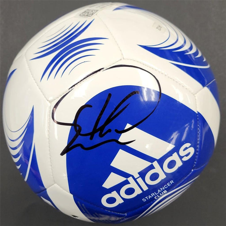 Thiago Silva signed Chelsea Adidas Soccer Ball size 5 Brazil (C) ~ BAS Holo