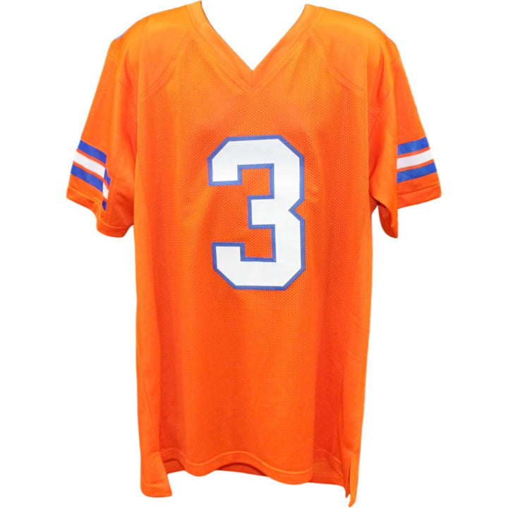 Wil Lutz Autographed Pro Style Sz XL Orange TB Jersey Beckett Witness 55159