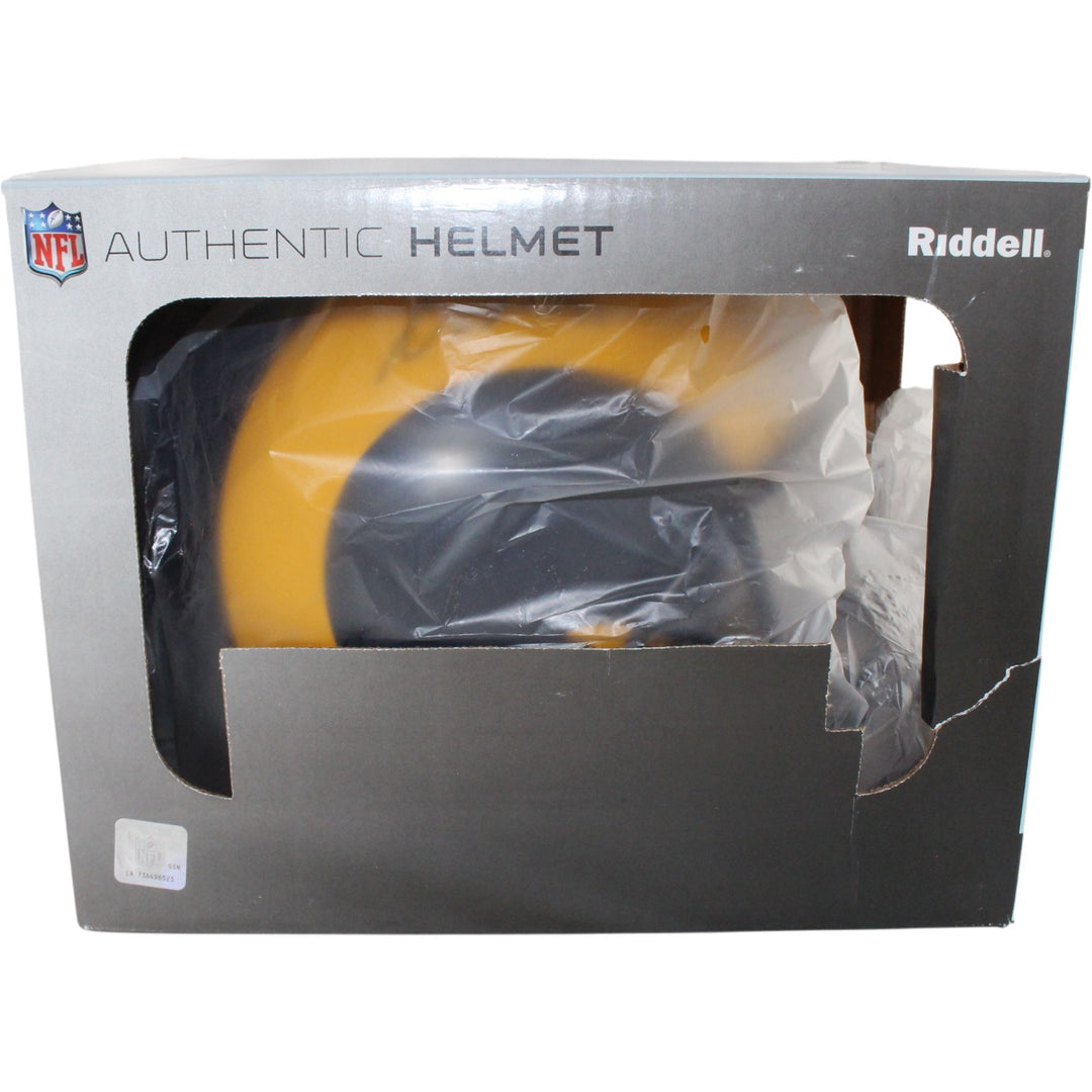 Davante Adams Autographed St Louis Rams Authentic VSR4 TB Helmet Beckett W 55050