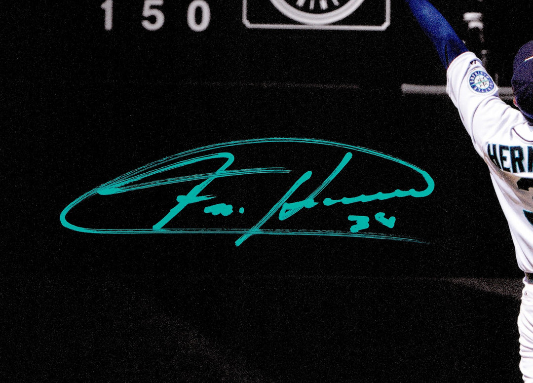 Felix Hernandez Signed 16x20 Photo Seattle Mariners Beckett BAS Witness