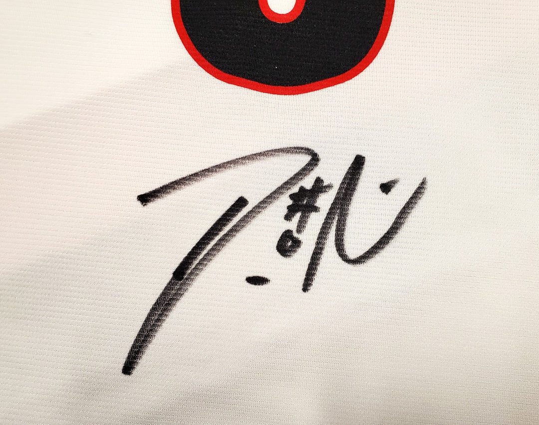 Trail Blazers Damian Lillard Signed White Fanatics Jersey Size L Beckett