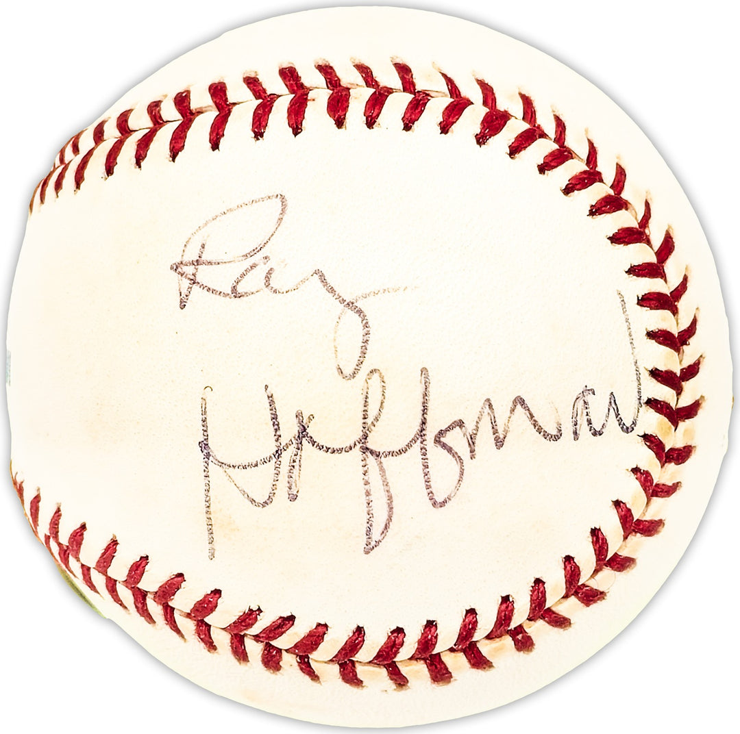 Ray Hoffman Signed Official MLB Baseball Washington Senators Beckett QR #BM25408