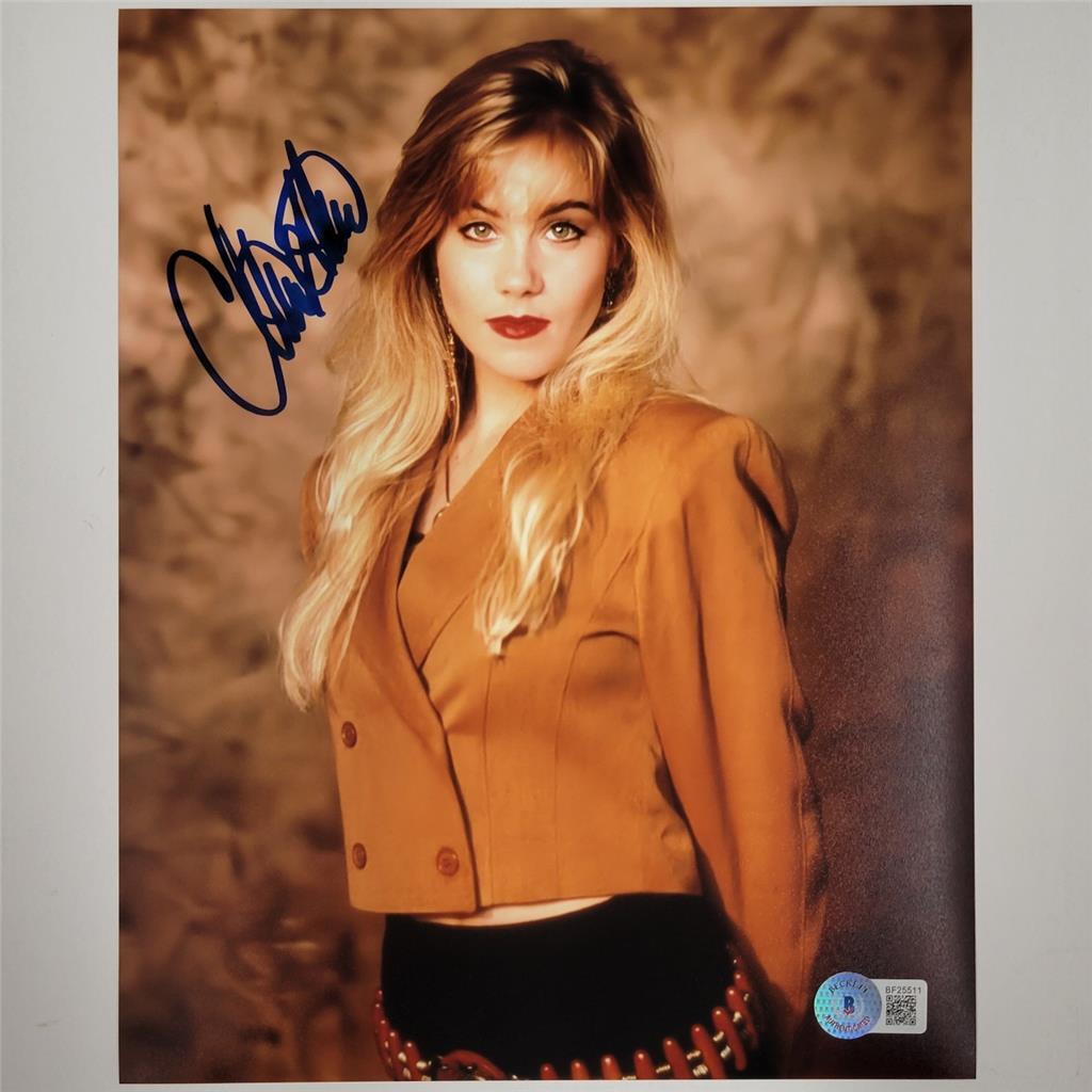 Christina Applegate signed 8x10 Photo Married With Children A ~ Beckett BAS Holo