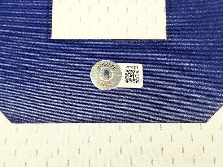 76ers Julius Dr J Erving Auto White Mitchell Ness 1985 Swingman AS Jersey L BAS