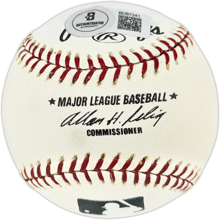 Ken Rowe Auto Official Rawlings MLB Baseball Dodgers "Dodgers 1963" Beckett