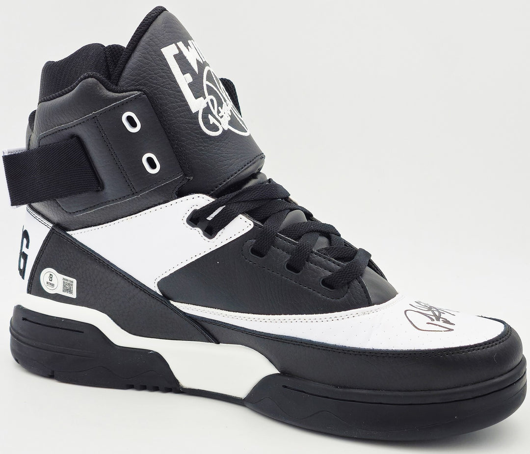 Patrick Ewing Auto Black White Athletics 33 HI OG Shoe Knicks Size 13 Box