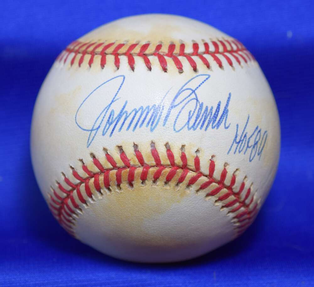 Johnny Bench Beckett BAS Autograph National League Signed ONL Baseball HOF 89