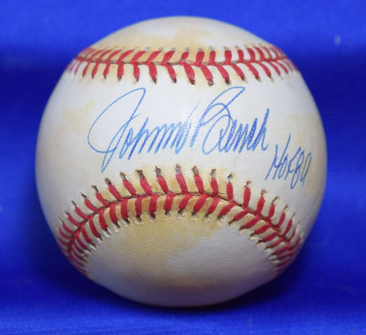 Johnny Bench Beckett BAS Autograph National League Signed ONL Baseball HOF 89