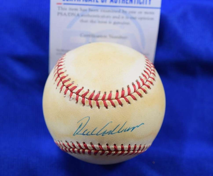 Richie Ashburn PSA DNA Autograph National League ONL Signed Baseball