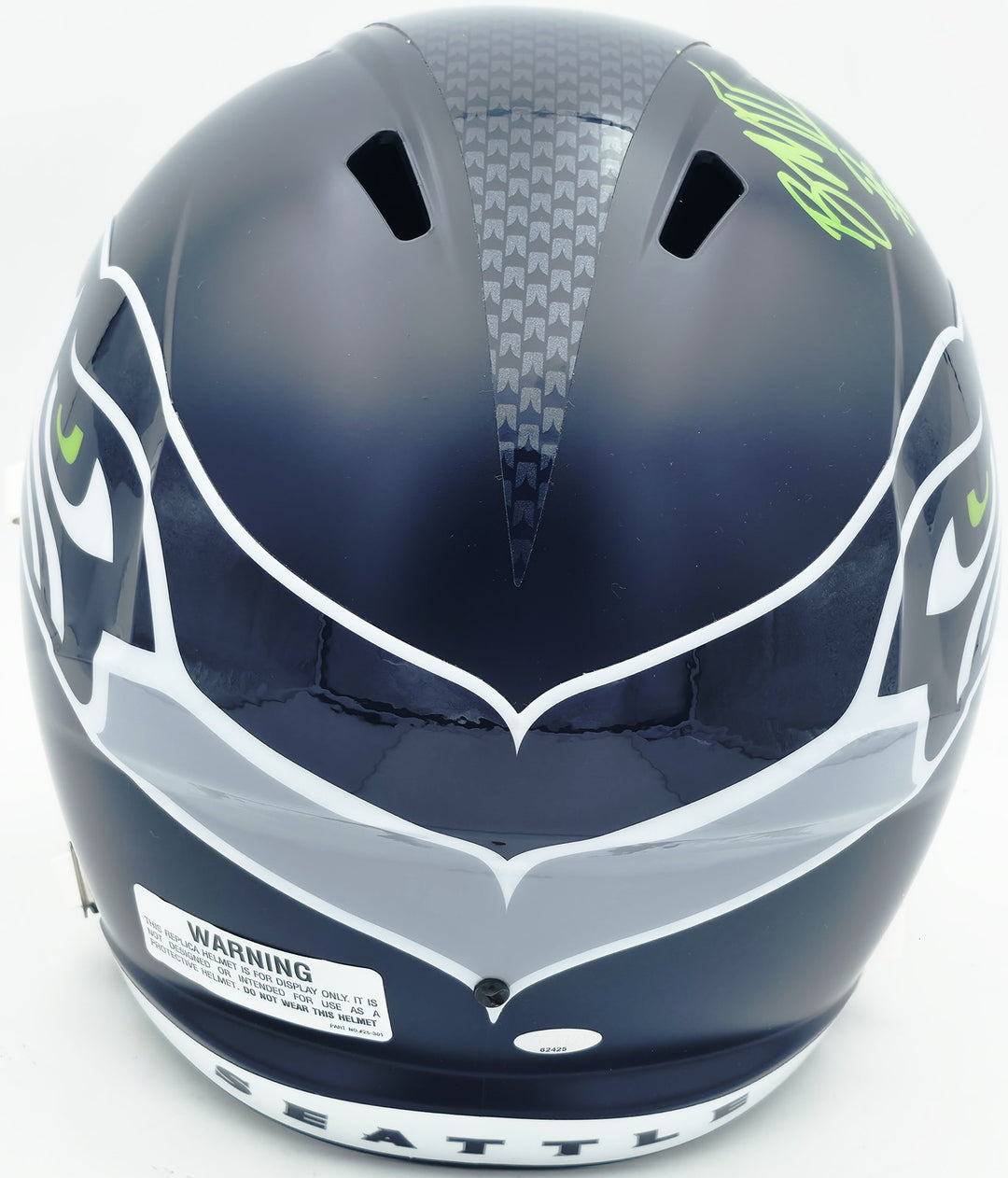 Byron Murphy II Signed Seahawks Blue Full Size Speed Replica Helmet MCS Holo