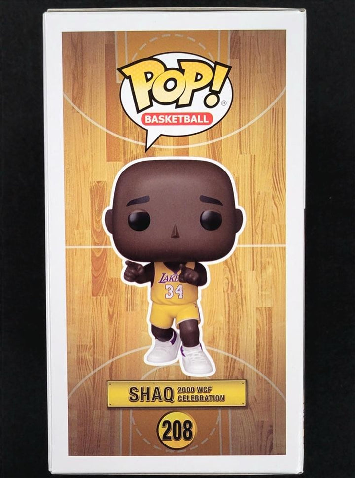 Shaquille O'Neal Shaq signed Lakers 2002 WCF Celebration Funko Pop! 209 auto PSA