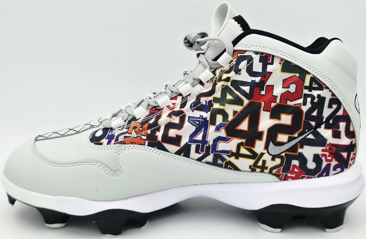 Ken Griffey Jr Auto White Nike Griffey 2 Mcs Jackie Robinson Day Baseball Cleats