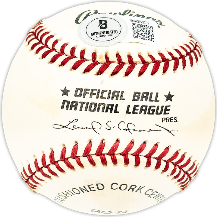 Angel Echevarria Signed NL Baseball Rockies, Cubs Beckett #BM25823