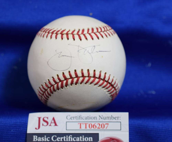 Jim Palmer JSA Coa Autograph American League OAL Signed BasebaLL